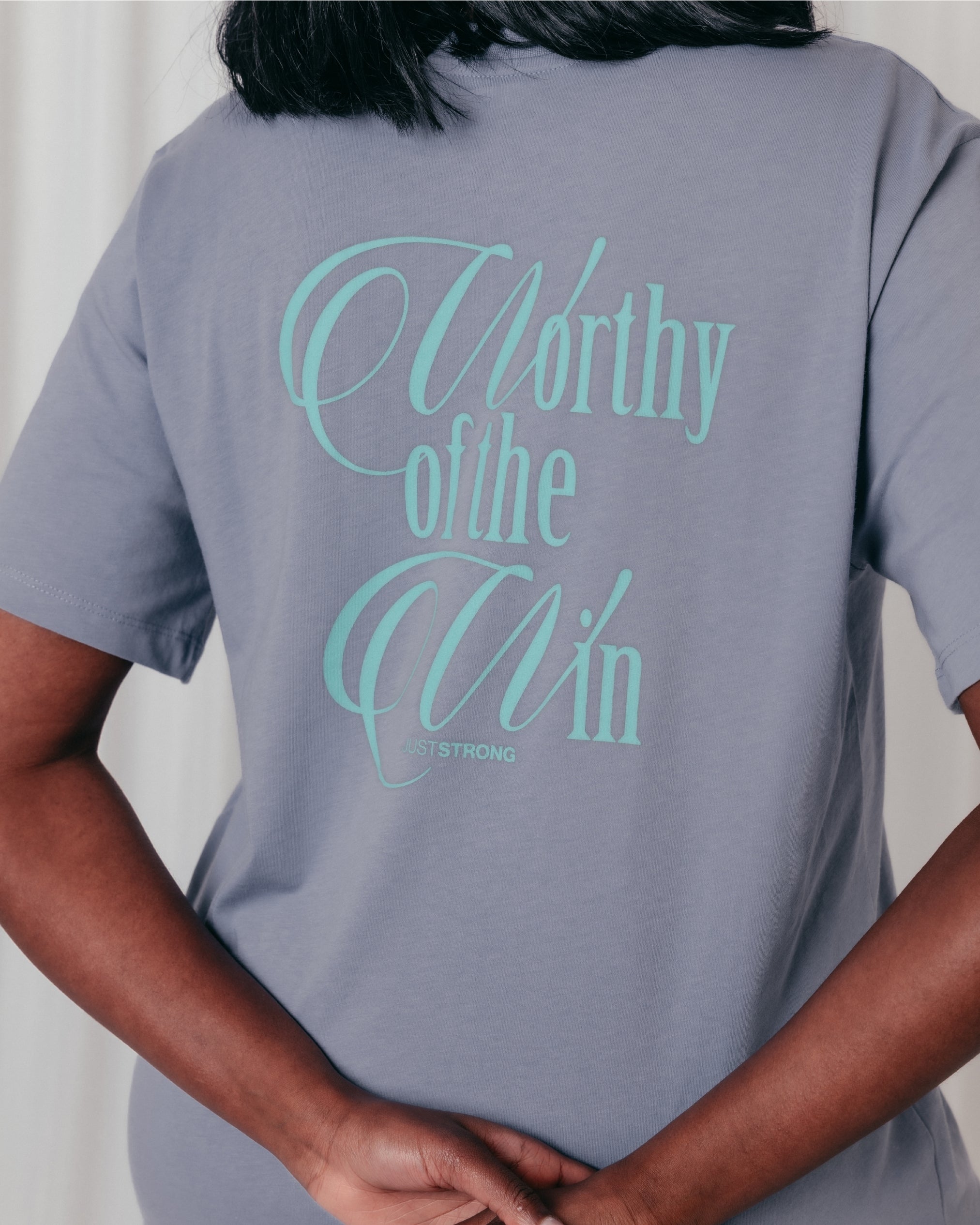 Worthy Boyfriend Tee - Washed Lilac