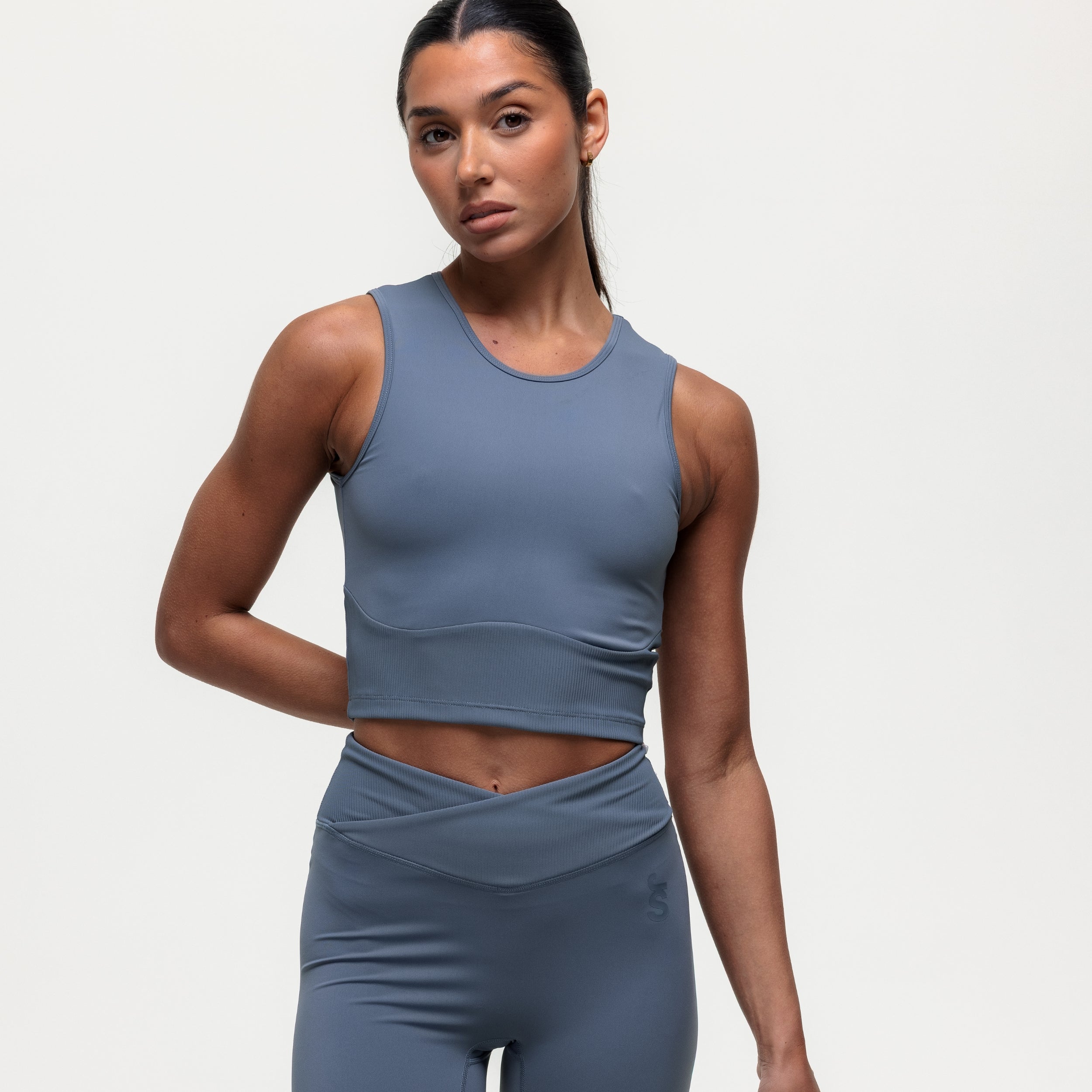 Prana Crop Vest - Graphite