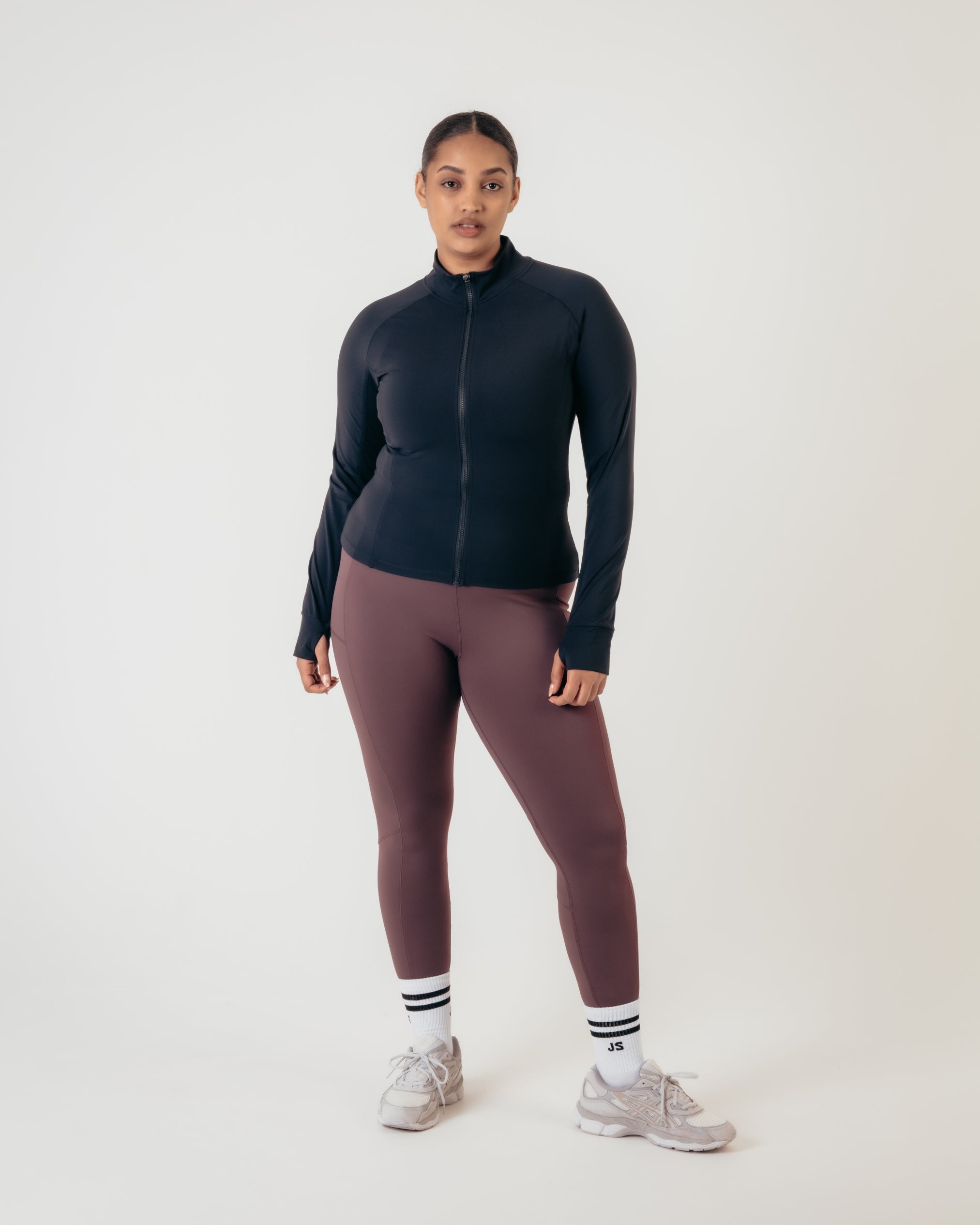 Training Zip Up Jacket - Black