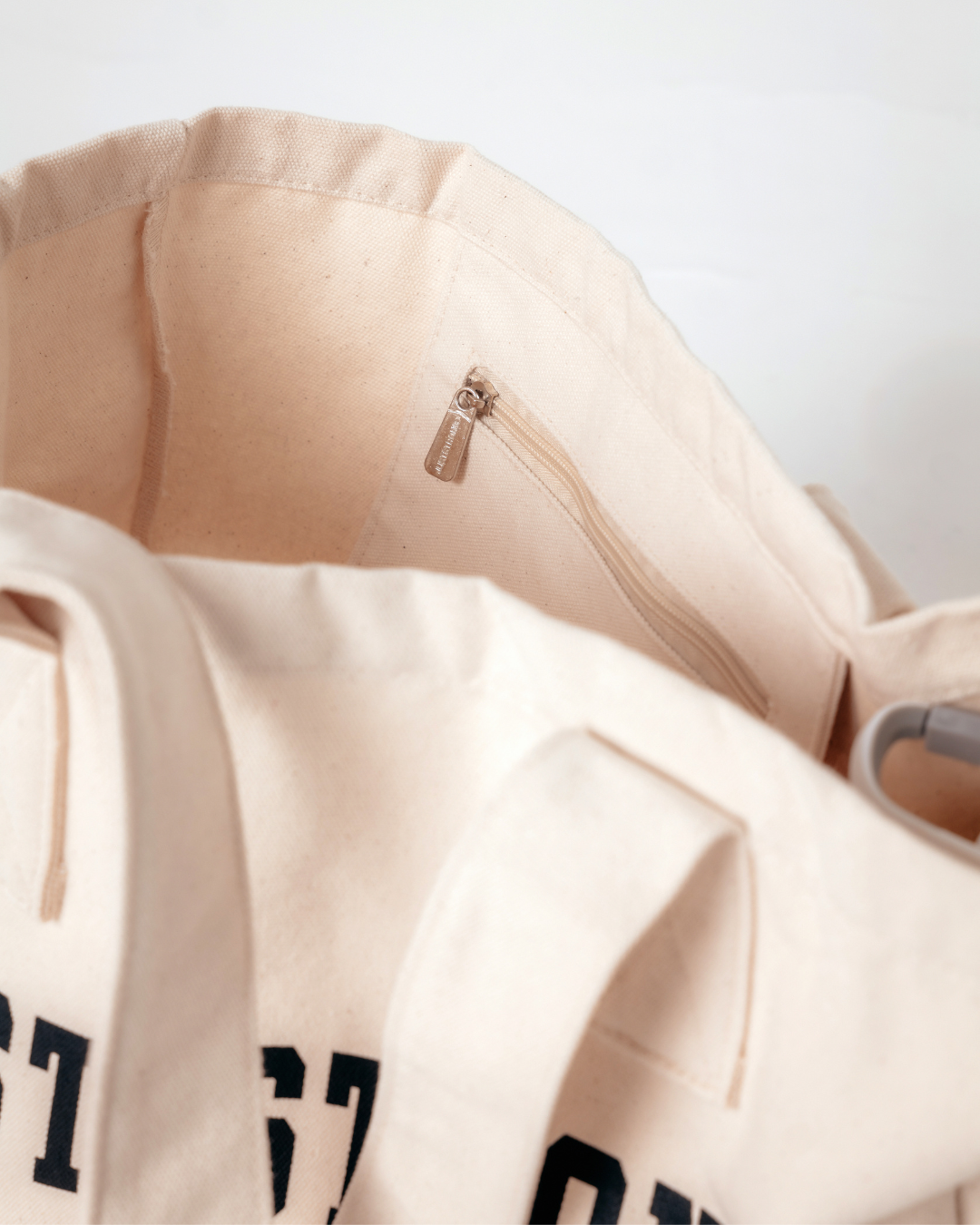 Just Strong Tote Bag - Natural Stone