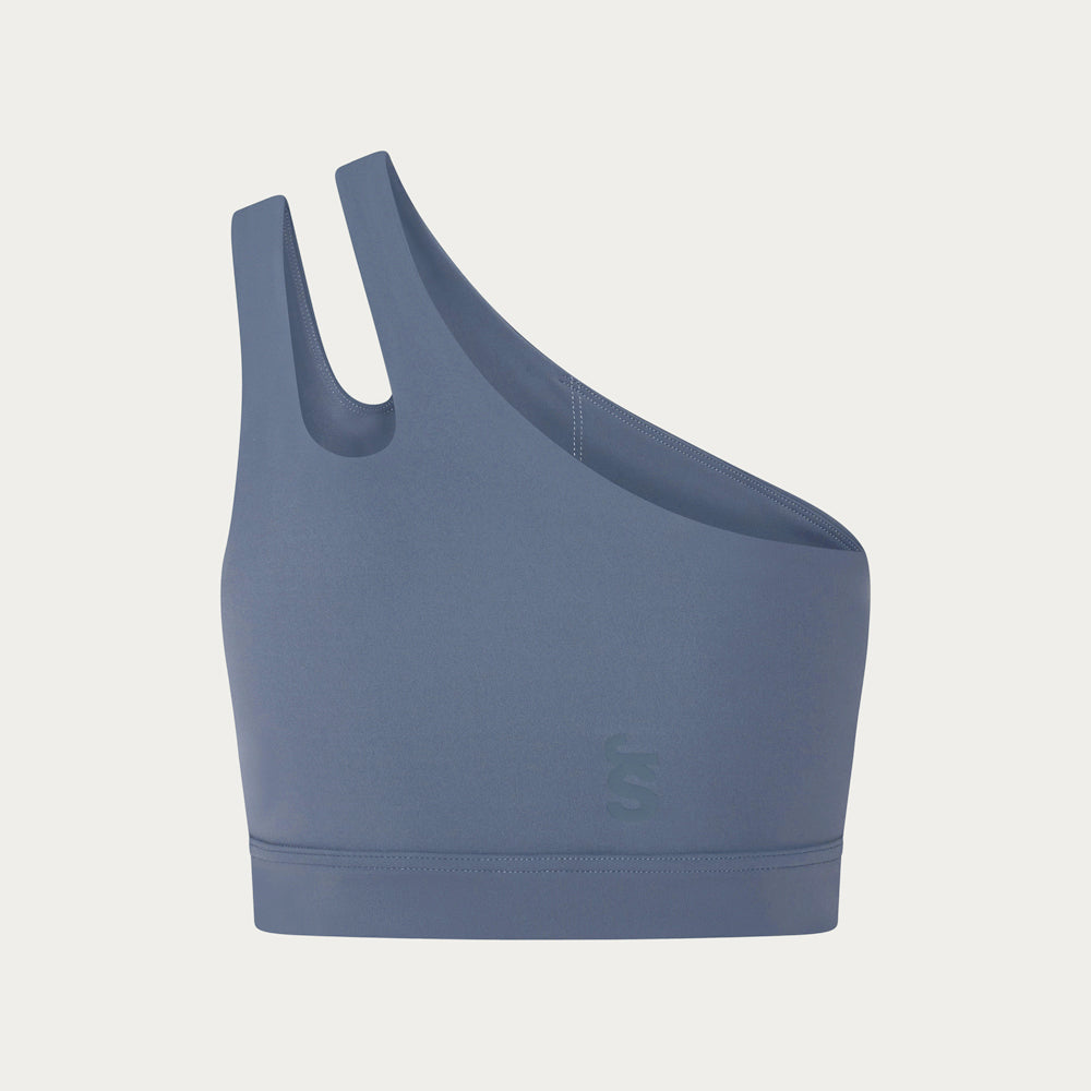 Asana Medium Support Bra - Graphite