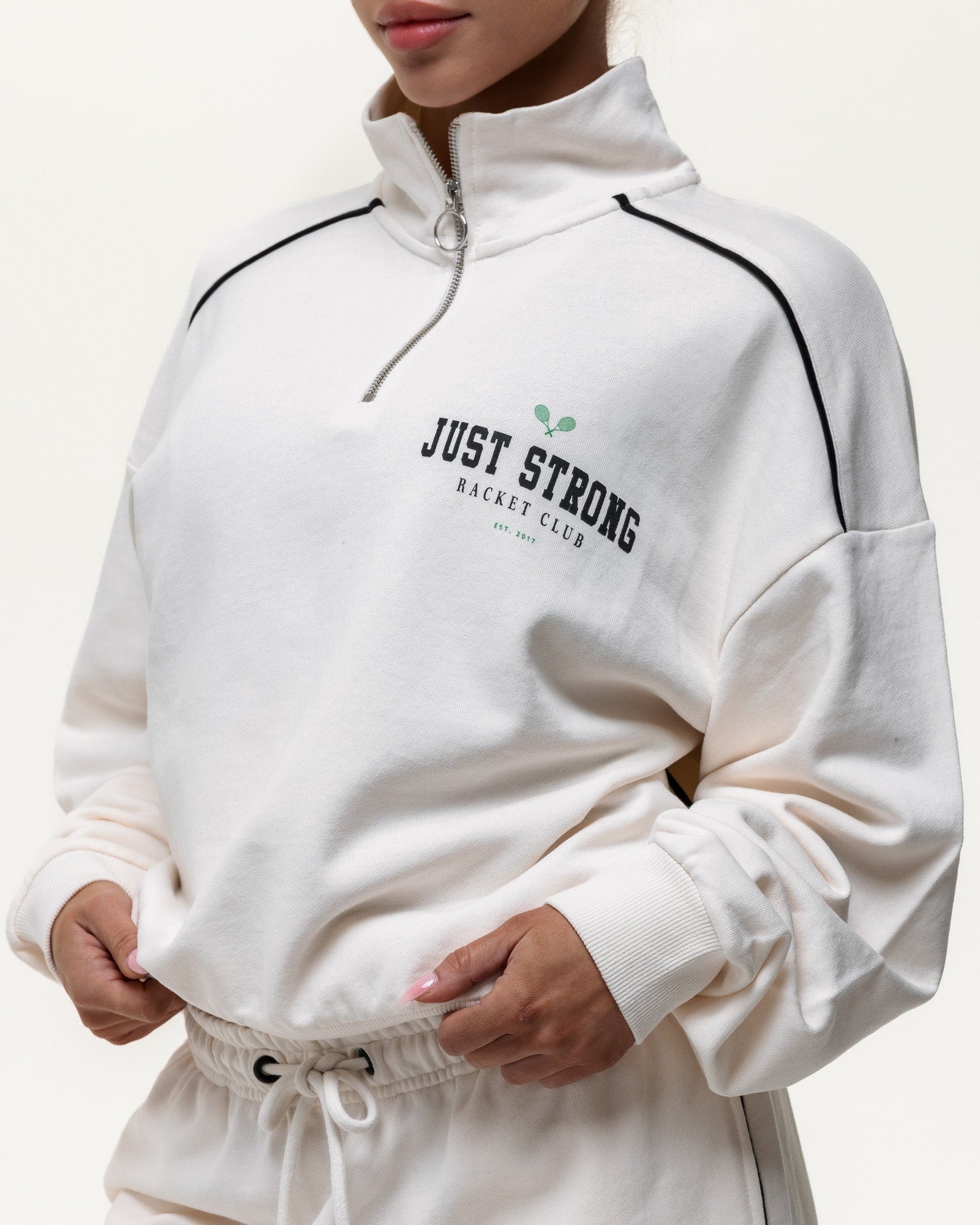 Club House Quarter Zip - Off White
