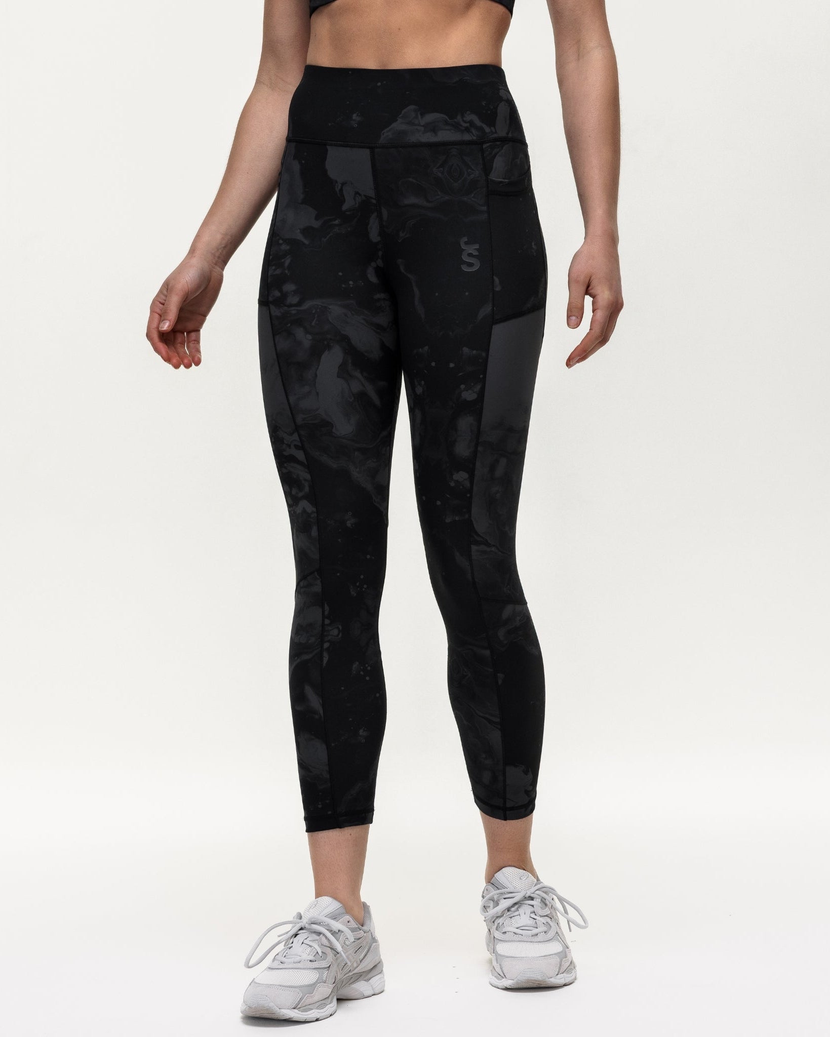 Power 7/8 Training Leggings - Slate Marble