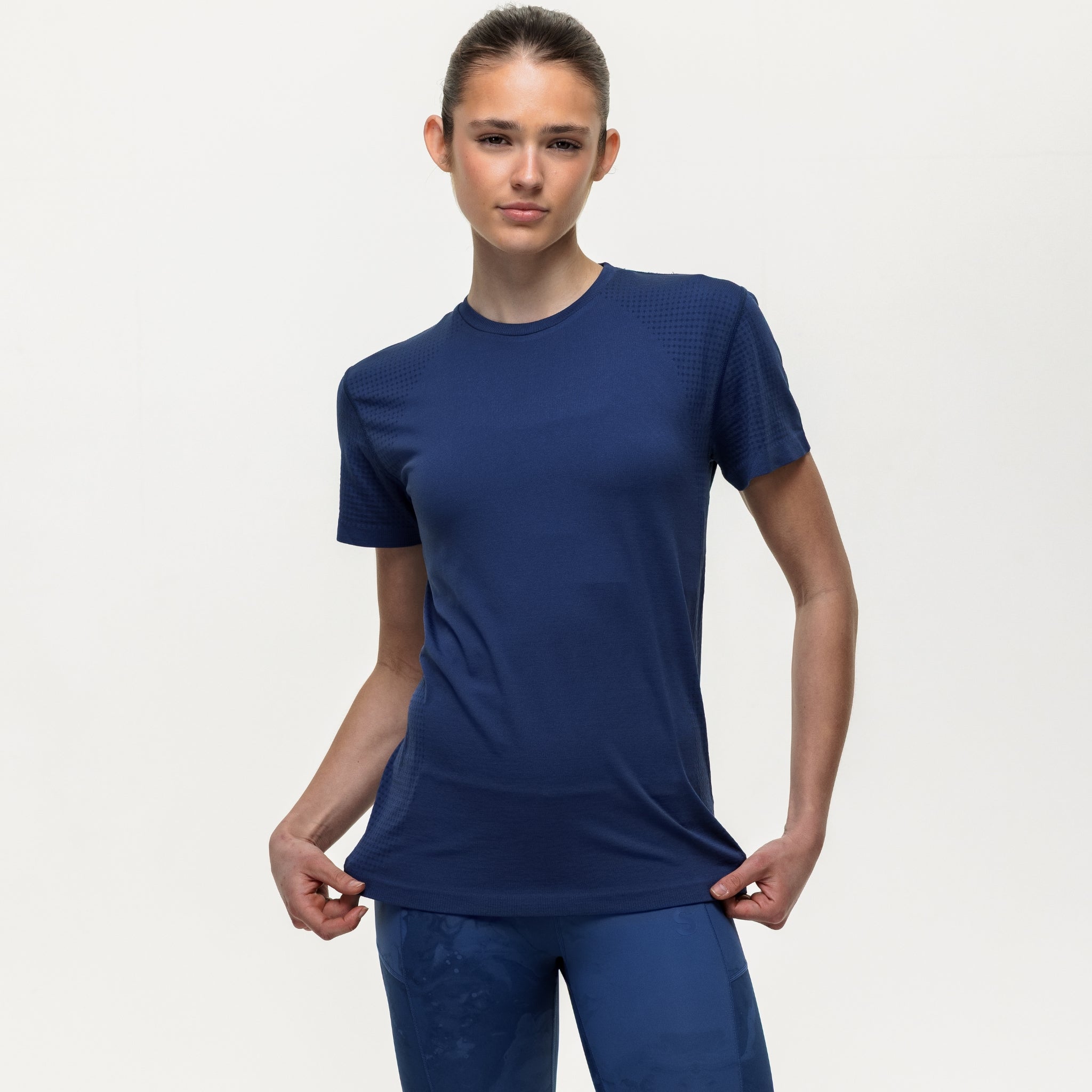 Seamless Performance Training Tee - Indigo