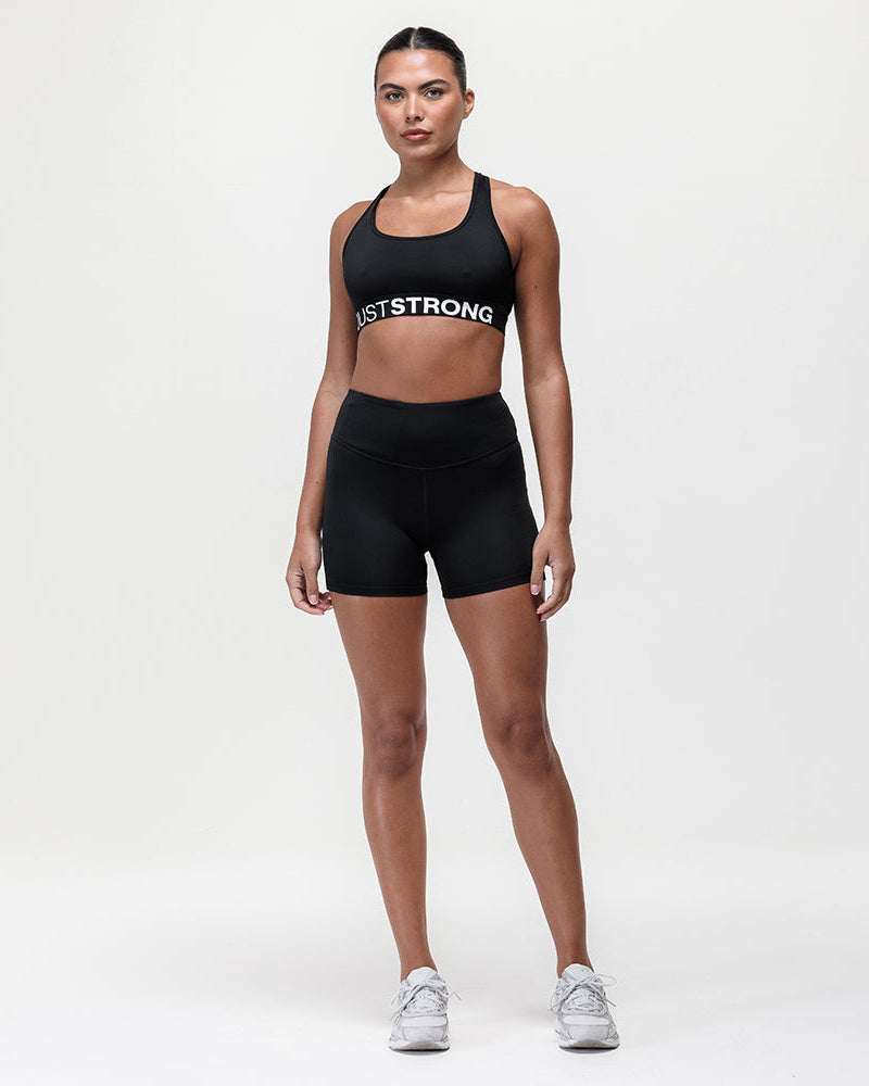 Motion High Rise Hot Pants - Black