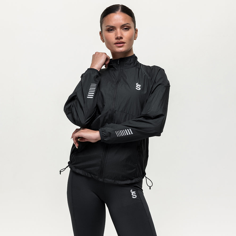 Run Lite Water Resistant Jacket - Black Onyx