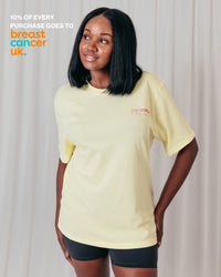 Own Pace Boyfriend Tee - Buttercup Yellow
