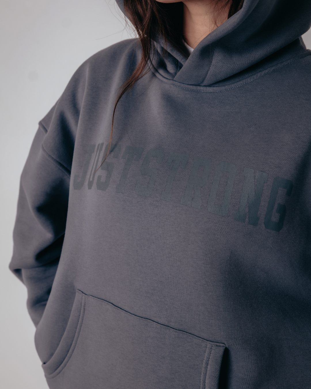 ESSENTIALS パーカー ダークグレー Essentials Oversized Hoodie - Graphite