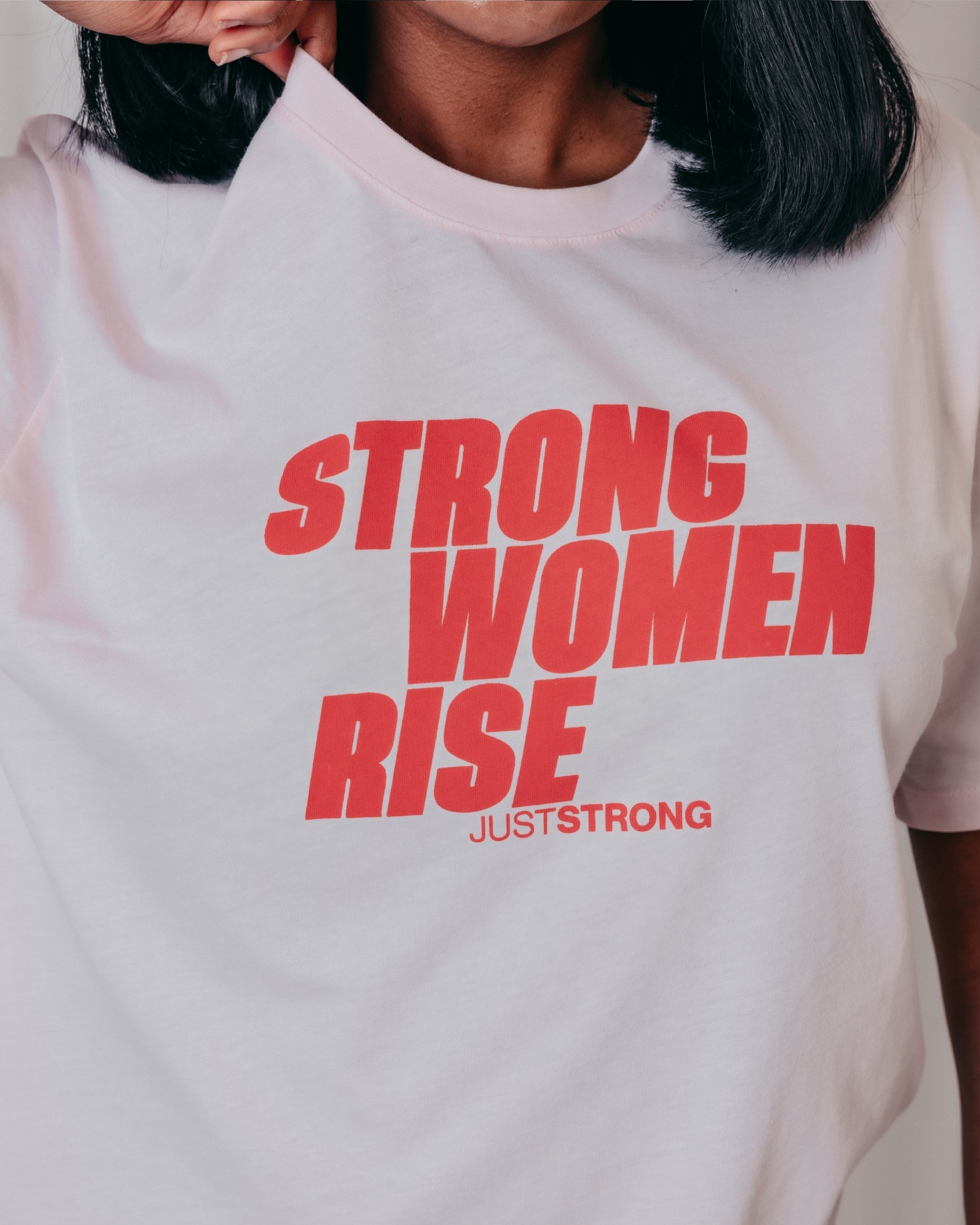 Rise Boyfriend Tee - Washed Pink