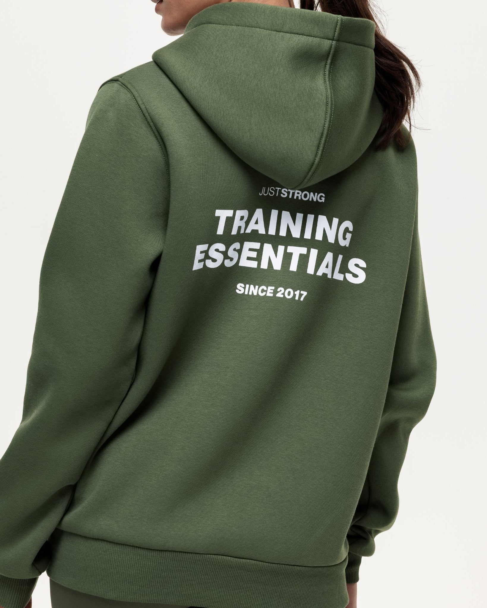 Training Essentials Motion Zip Hoodie - Khaki