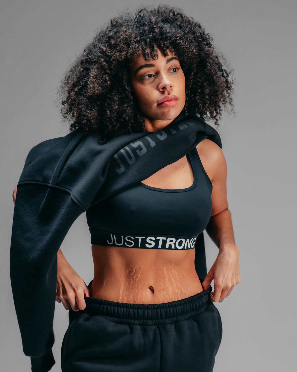 Essentials Oversized Sweatpants - Black