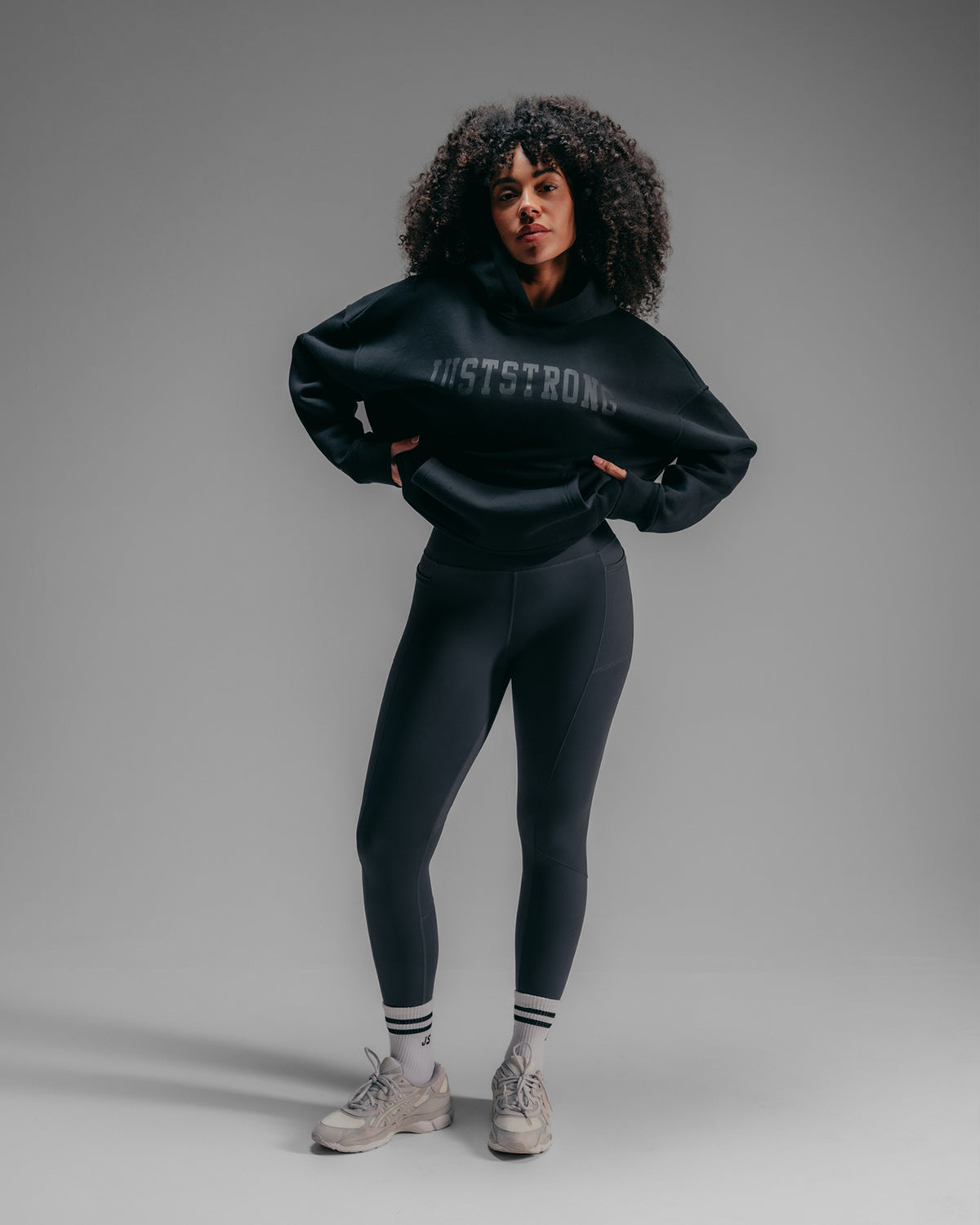 Essentials Oversized Hoodie - Black