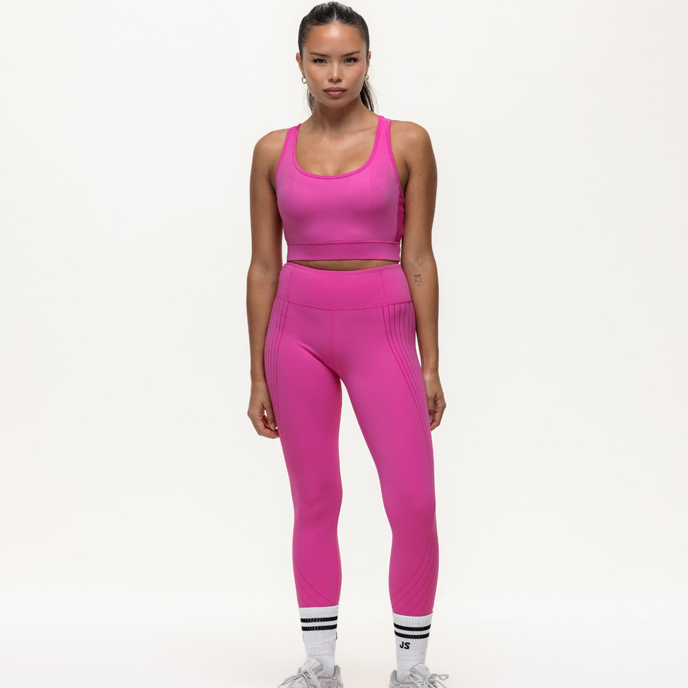 Agility Workout Leggings - Fucshia Pink