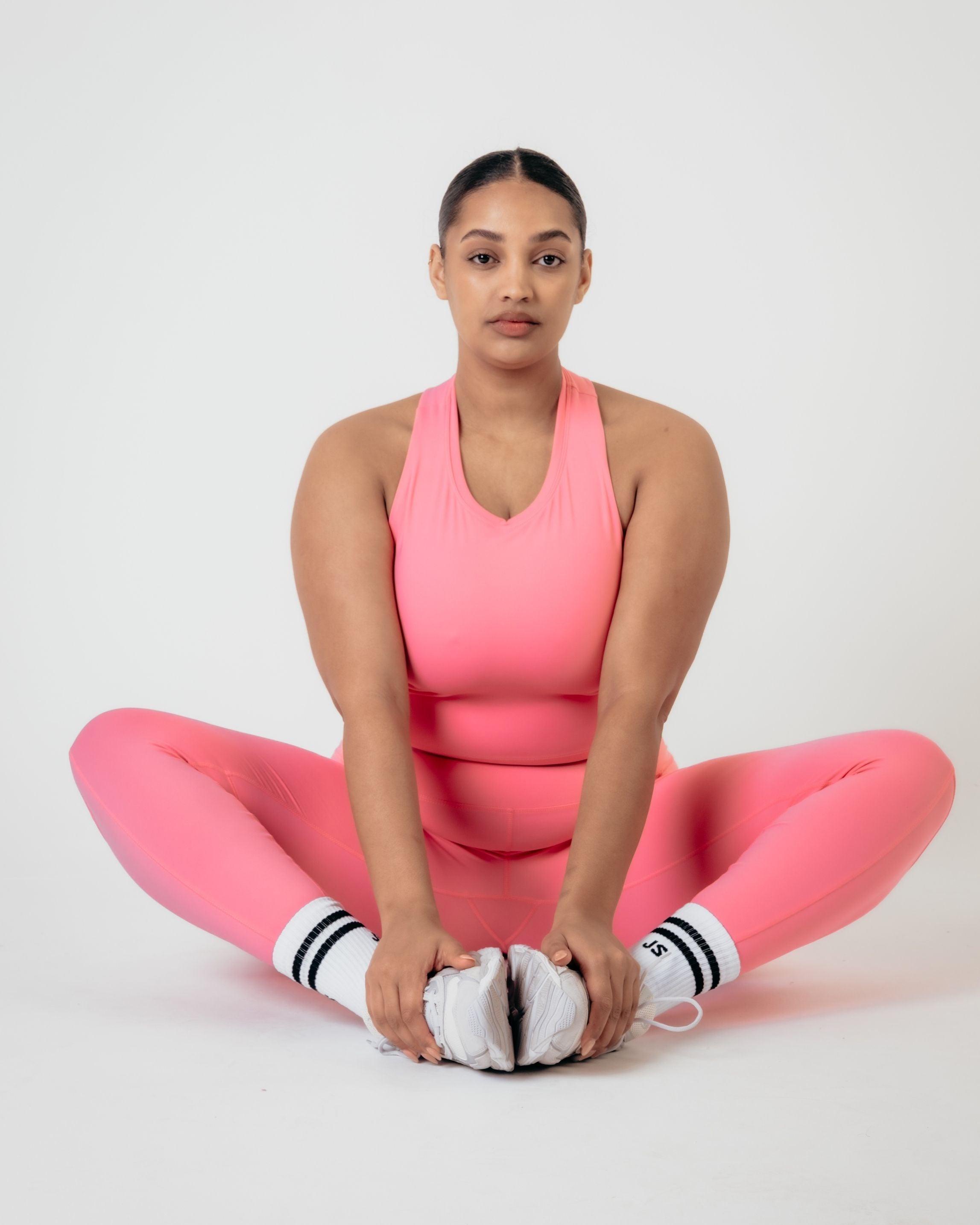 Training Crop Tank - Pink Lemonade