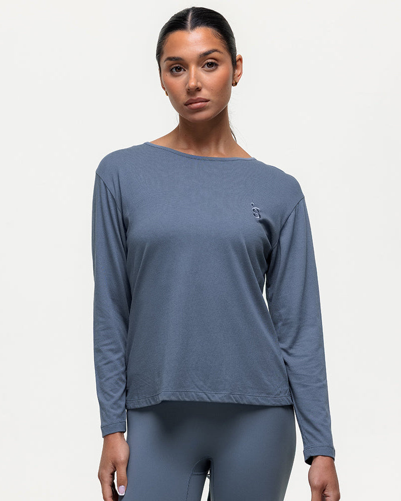 Flow Long Sleeve Tee - Graphite