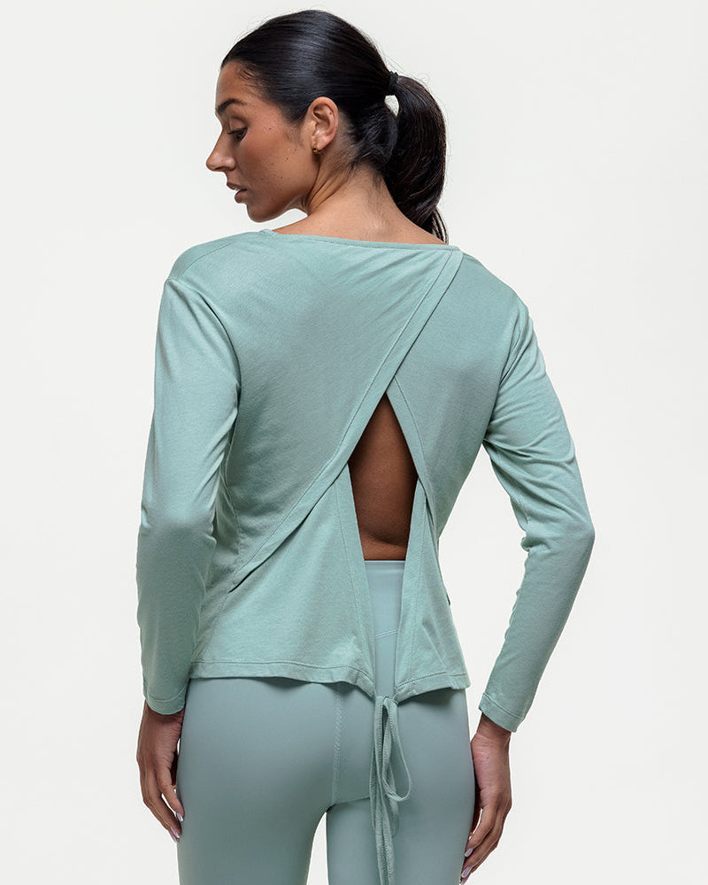 Flow Long Sleeve Tee - Seamoss