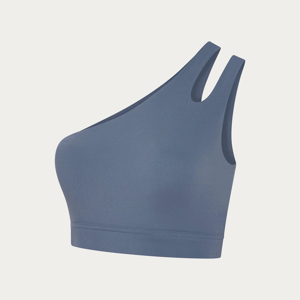 Asana Medium Support Bra - Graphite