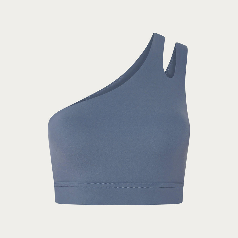 Asana Medium Support Bra - Graphite
