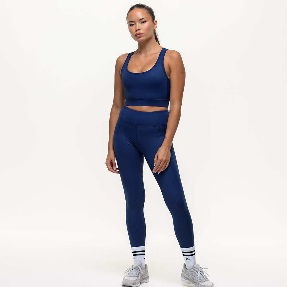 Agility Workout Bra - True Navy
