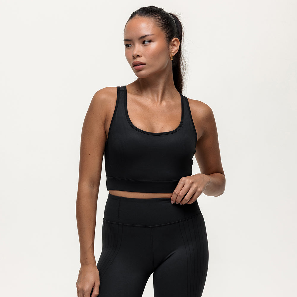 Agility Workout Bra - Black Onyx
