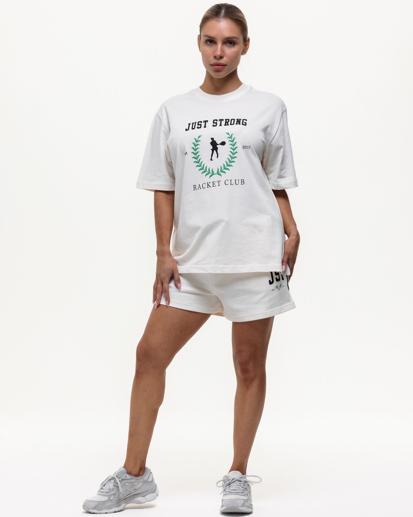 Club House Oversized Game Tee - Off White
