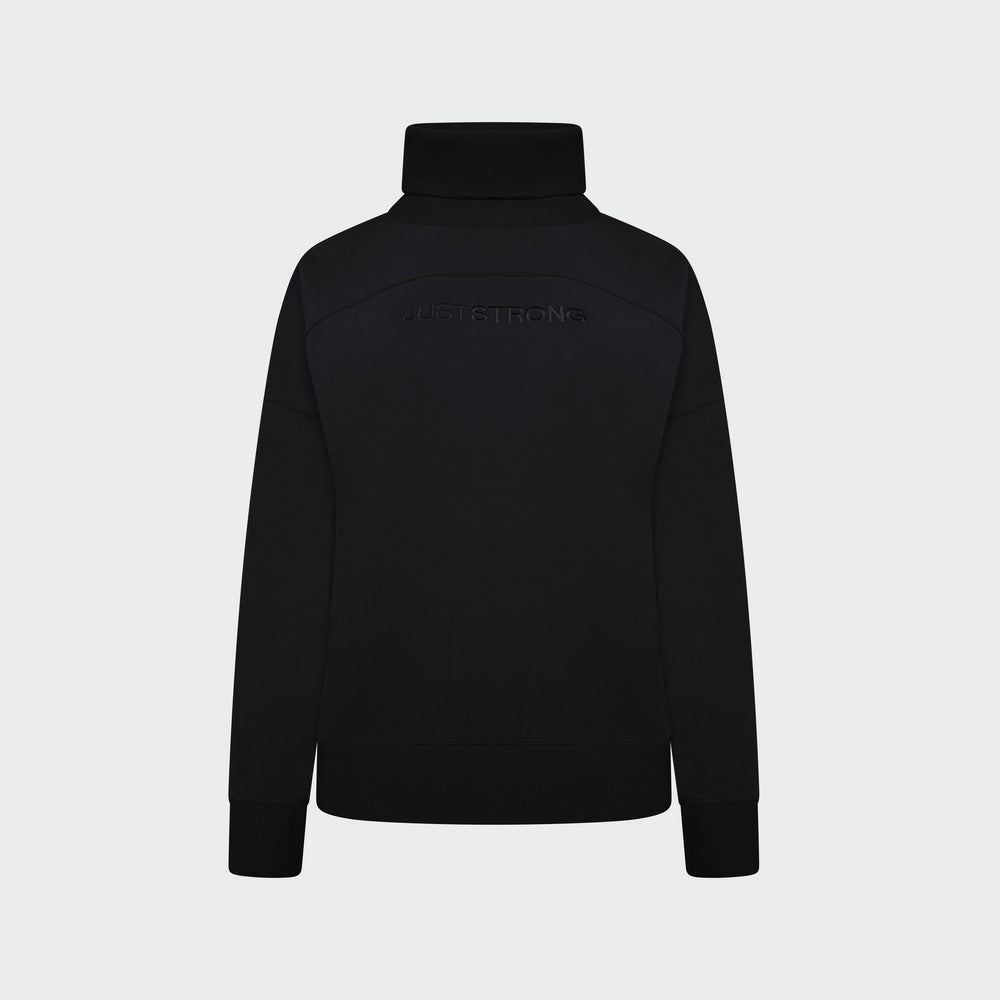 Luxe Essence Turtleneck - Black Onyx