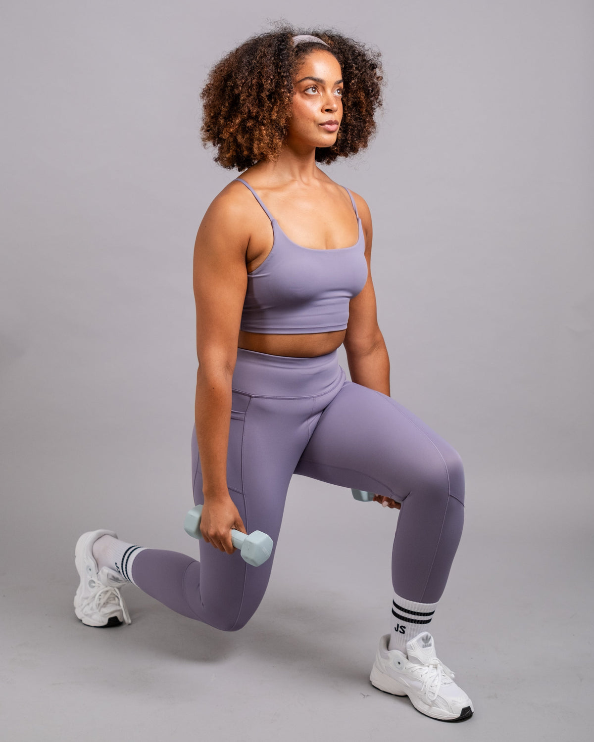 Power High Rise 7/8 Leggings - Purple Ash