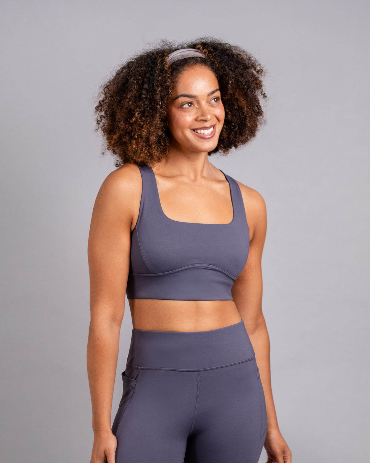 Sculpt Medium Support Bra - Odyssey Grey