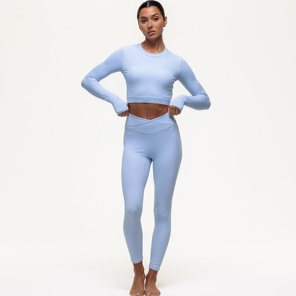 Shala Leggings - Cashmere Blue