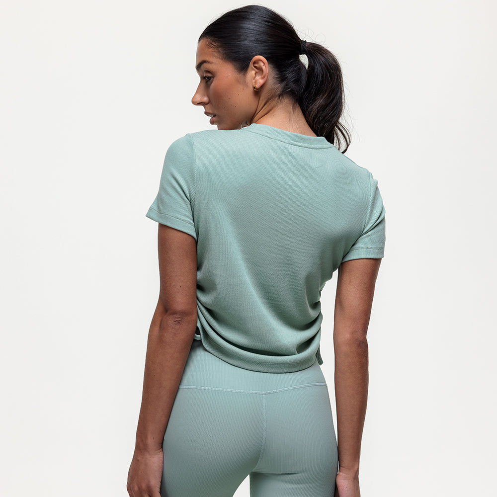 Shanti Rushed Tee - Seamoss
