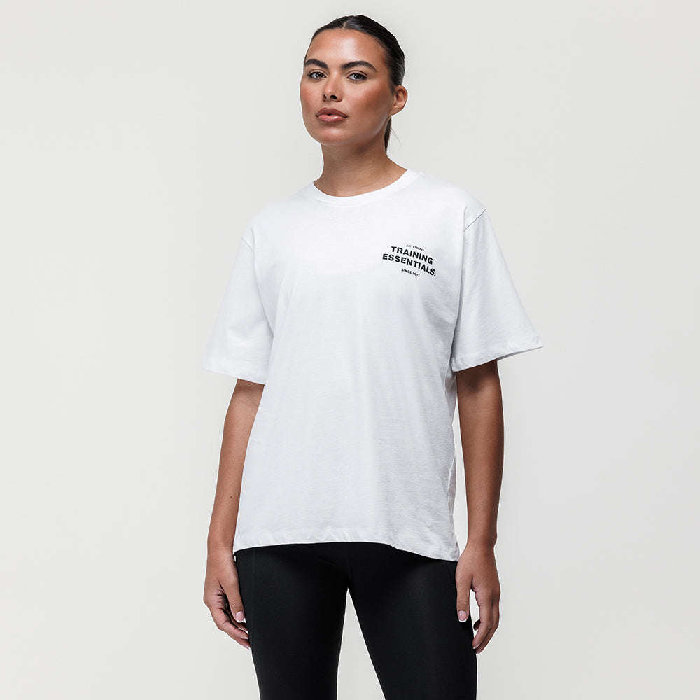 Motion Boyfriend Graphic Club Tee - White