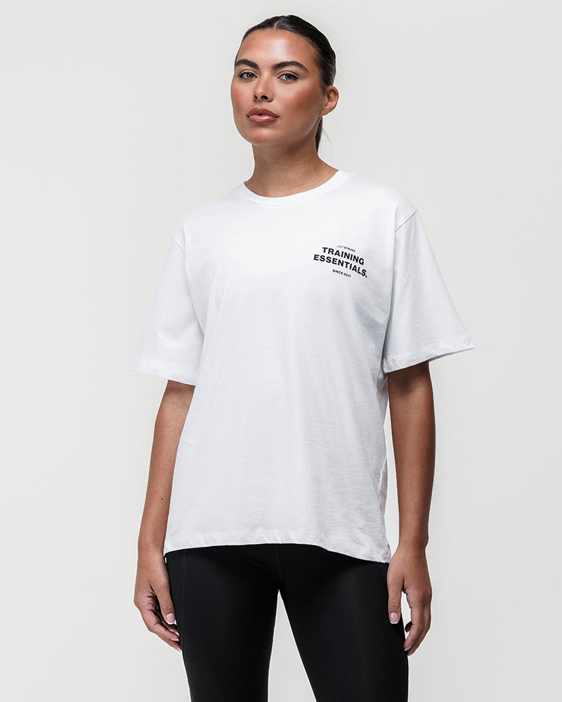 Motion Boyfriend Graphic Club Tee - White