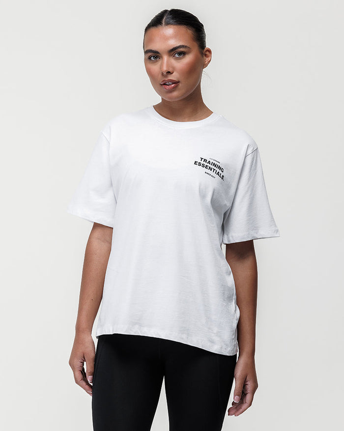 Motion Boyfriend Graphic Club Tee - White