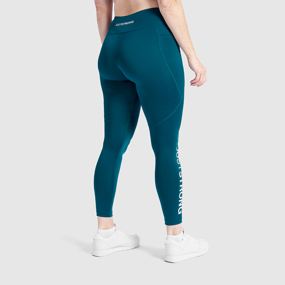 Hot Coral Core Pocket Leggings – Just Strong