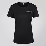 Black Smooth Just Strong Tee