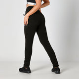 Jet Black Just Strong Joggers