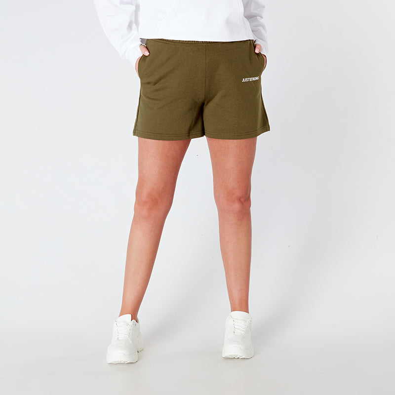 Olive Classic Jogger Shorts