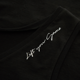 Black Athletic Lift Your Game Tank
