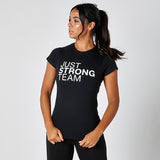 Black Just Strong Team Tee - Exclusive For Ambassadors