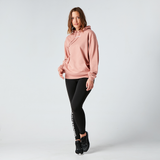 Dusty Pink Oversized Minimal Hoodie