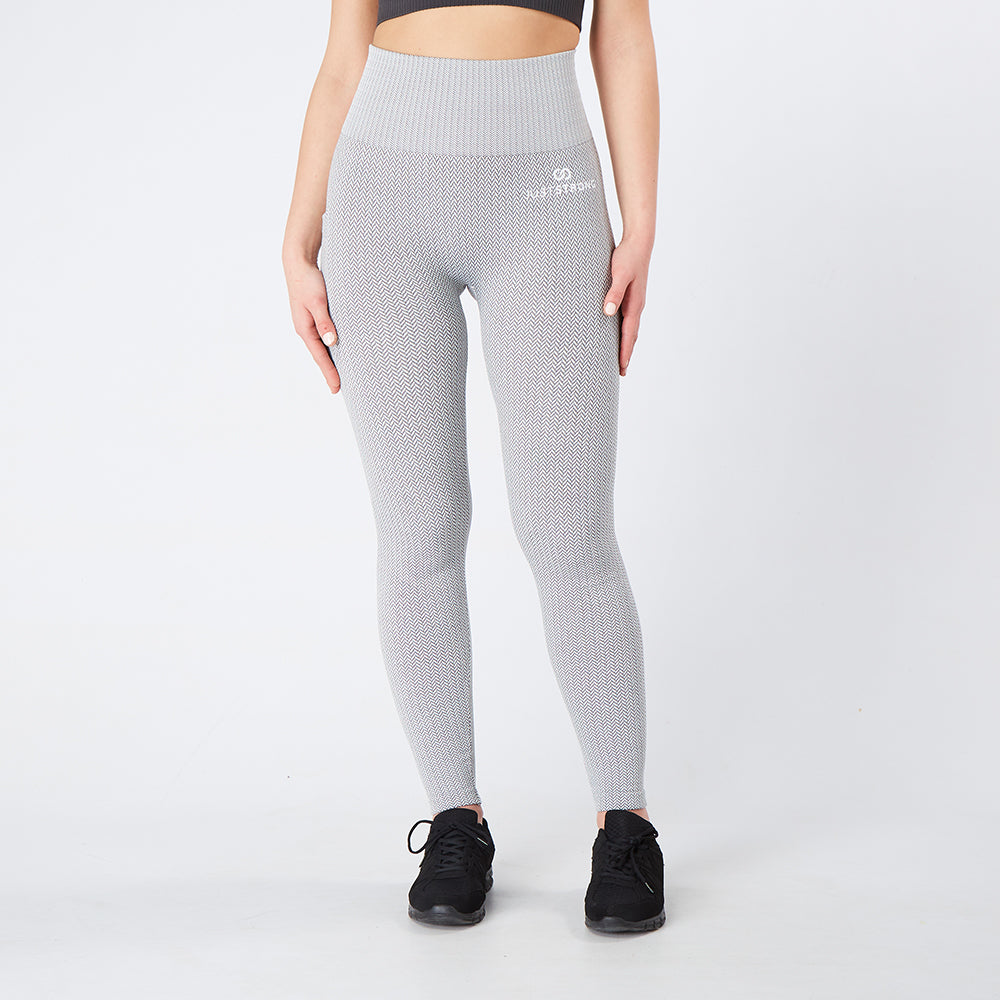 Heather Grey Knitted Chill Leggings