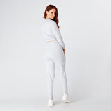 Polar Marl Crop Crew Sweatshirt