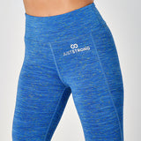 Space Sapphire Just Strong Leggings